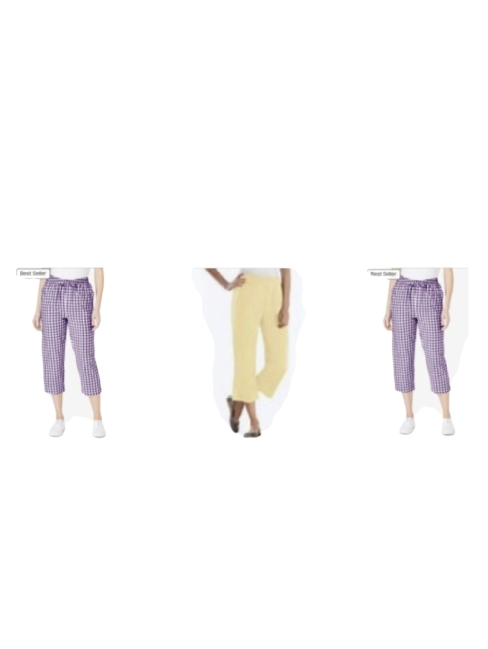 #24W Women Within 3pc  Capri Pants